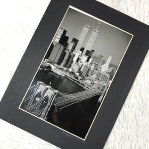 Vintage Memories of New York Brooklyn Bridge Original Exclusive Matte Photograph